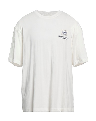 LEE T-shirt White 100% Cotton