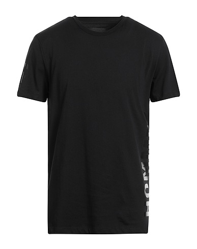 LES HOMMES T-shirt Black 100% Cotton