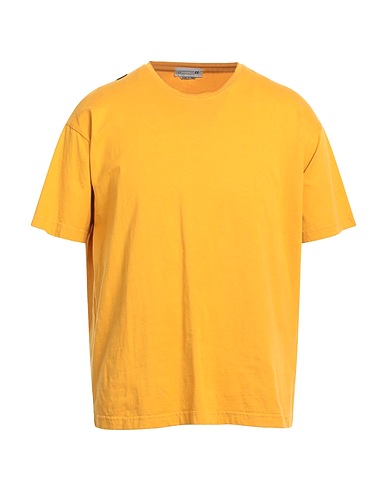 DANIELE ALESSANDRINI HOMME Basic T-shirt Marigold 100% Cotton