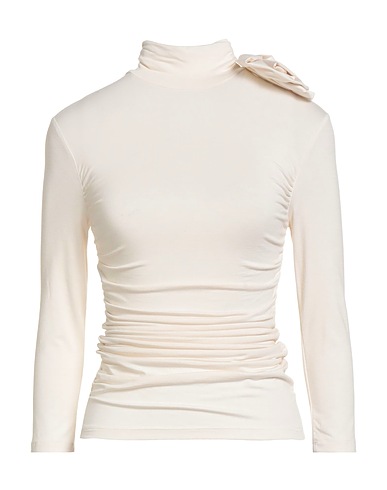 IMPERIAL T-shirt Ivory 94% Viscose, 6% Elastane