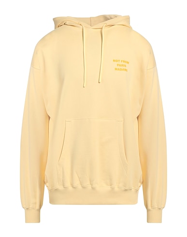 DRÔLE DE MONSIEUR Felpa Giallo pastello 100% Cotone