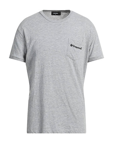 DSQUARED2 T-shirt Grey 88% Cotton, 12% Viscose