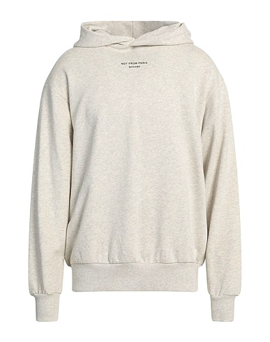 DRÔLE DE MONSIEUR Hooded sweatshirt Beige 100% Cotton