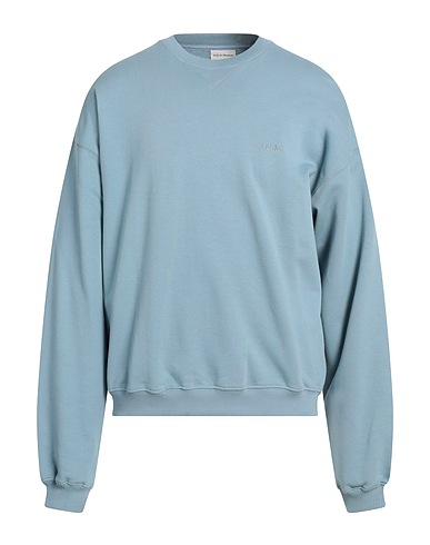 DRÔLE DE MONSIEUR Sweatshirt Pastel blue 100% Cotton