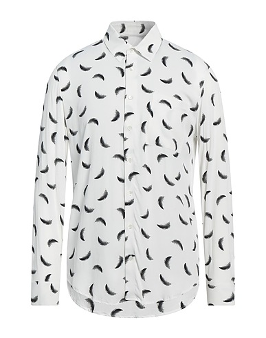 PATRIZIA PEPE Patterned shirt White 100% Viscose