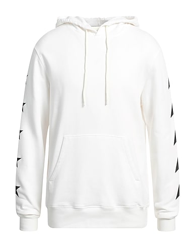 GOLDEN GOOSE Hooded sweatshirt STAR White 100% Cotton