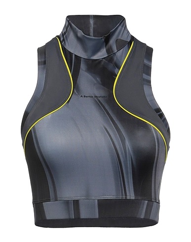 A BETTER MISTAKE Top Charcoal 82% Polyester, 18% Elastane