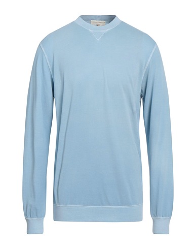 FILIPPO DE LAURENTIIS Basic T-shirt Sky blue 100% Cotton