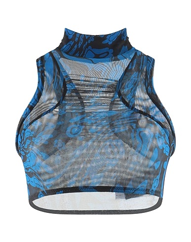 A BETTER MISTAKE Top Bright blue 92% Polyester, 8% Elastane