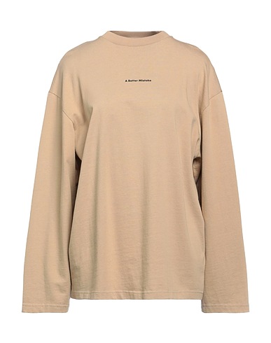 A BETTER MISTAKE Sweatshirt Beige 100% Cotton