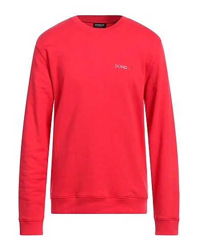 DONDUP Felpa Rosso 100% Cotone