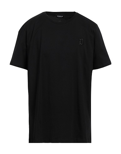 DONDUP T-shirt Nero 100% Cotone