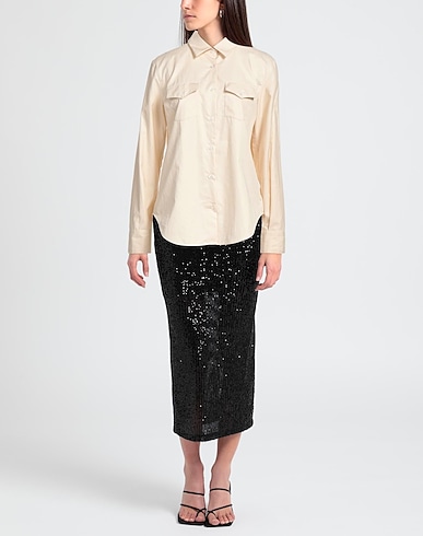 Solid colour shirts & blouses