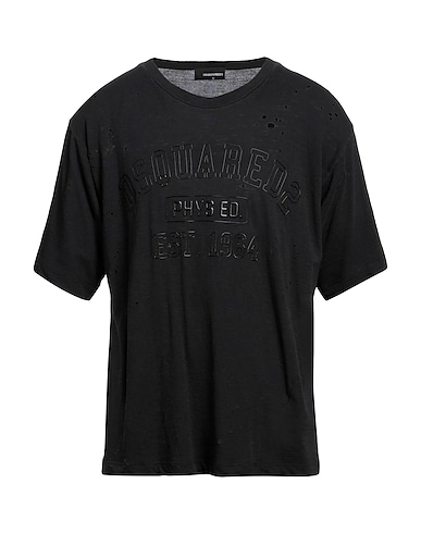 DSQUARED2 T-shirt ANTRACITE 88% Cotton, 12% Viscose