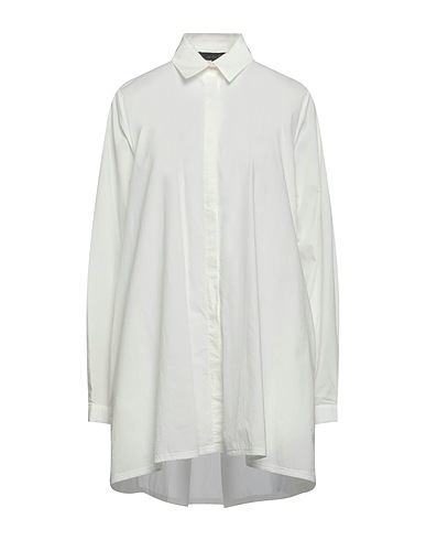 URBAN ZEN Camicie e bluse tinta unita Bianco 100% Cotone