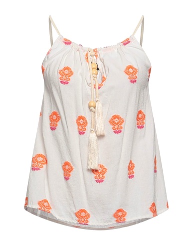 VANESSA SCOTT Top Cream 62% Cotton, 30% Viscose, 7% Polyester, 1% Other Fibres