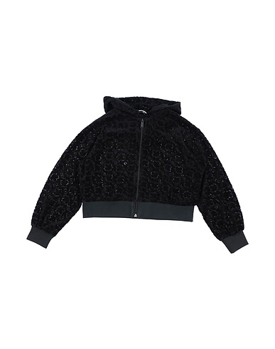 DSQUARED2 Hooded sweatshirt Black 65% Cotton, 35% Polyester