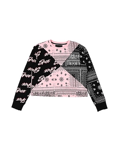 SHOE Sweatshirt Pink 100% Cotton