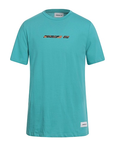 NUMERO 00 T-shirt Turquoise 100% Cotton