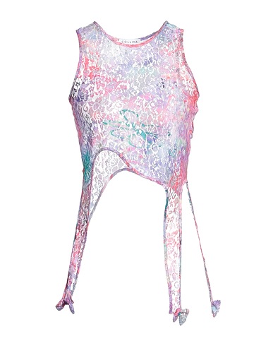 COLLINA STRADA Top Lilac 95% Polyester, 5% Elastane
