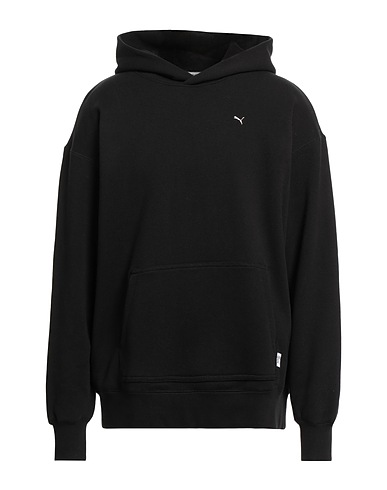PUMA Hoodie Schwarz 100% Baumwolle, Elastan