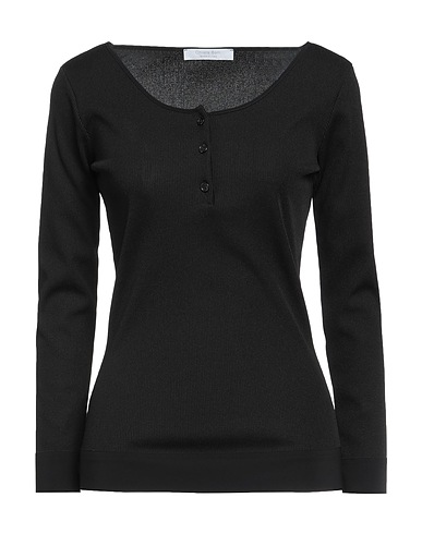 CHIARA BONI LA PETITE ROBE T-shirt Nero 72% Poliammide, 28% Elastan