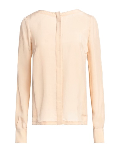 IXOS Solid color shirts & blouses Beige 100% Cupro