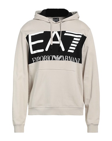 EA7 Sweat-shirt Beige 100% Coton