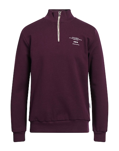 BERNA Sweatshirt Plum 100% Cotton