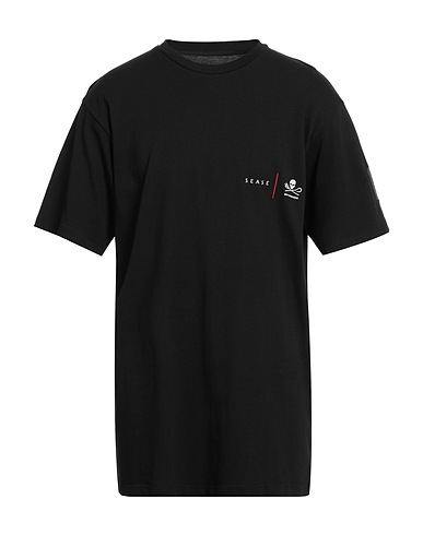 SEASE T-shirt Black 100% Cotton
