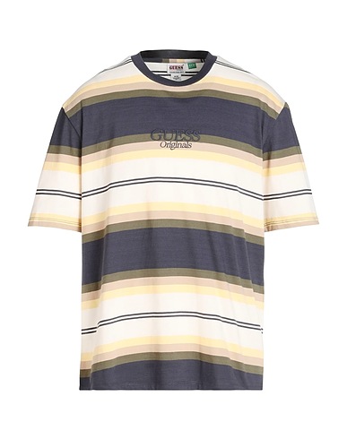 GUESS T-shirt Navy 100% Cotton