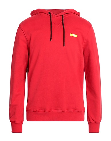 REFRIGIWEAR Hooded track jacket  Red 100% Cotton