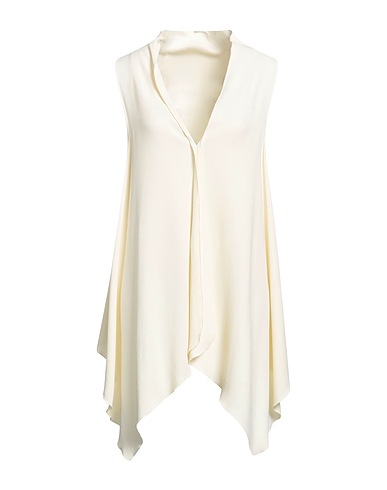 LIVIANA CONTI Top Pastel yellow 53% Viscose, 47% Acetate