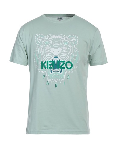 KENZO T-shirt Sage green 100% Cotton