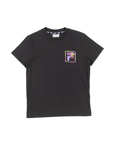 FILA T-Shirt Schwarz 100% Baumwolle