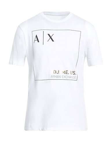 ARMANI EXCHANGE T-shirt White 100% Cotton