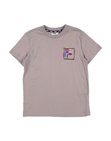 FILA T-shirt Grigio 100% Cotone