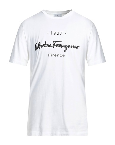 FERRAGAMO T-shirt White 100% Cotton