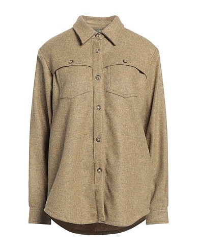 A.P.C. Solid colour shirts & blouses Sand 69% Wool, 26% Polyamide, 5% Other Fibres