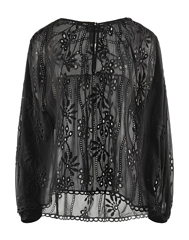 OTTOD'AME Top Black 100% Polyester