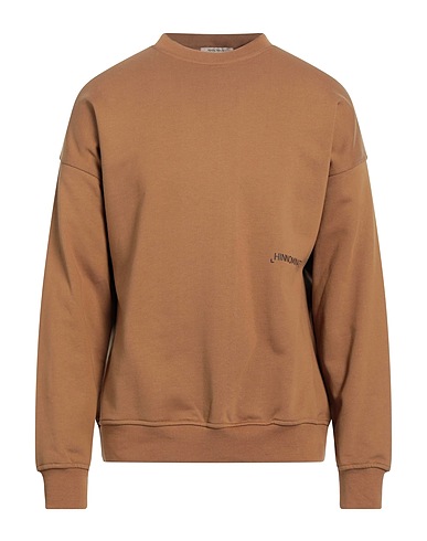HINNOMINATE Felpa Marrone 100% Cotone, Elastan