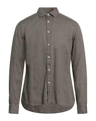 ALTEA Linen shirt KHAKI 100% Linen