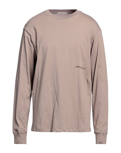 HINNOMINATE T-shirt Taupe 100% Cotton, Elastane