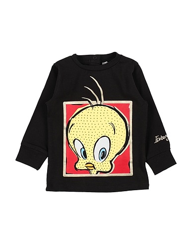 ICEBERG T-shirt Nero 95% Cotone, 5% Elastan