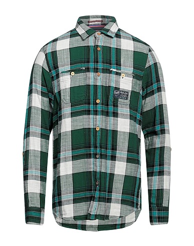 SCOTCH & SODA Checked shirt Green 100% Cotton