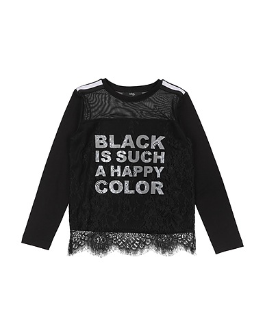 RELISH T-shirt Black 100% Cotton