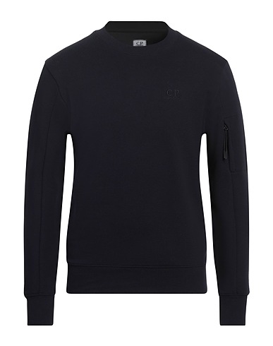 C.P. COMPANY Felpa Blu notte 100% Cotone
