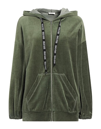 GOLD CASE Hoodie Militärgrün 80% Baumwolle, 20% Polyester