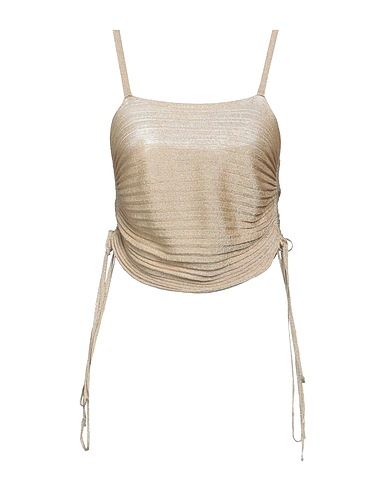 ROCHAS Top Beige 78% Acetato, 12% Poliestere, 10% Poliammide