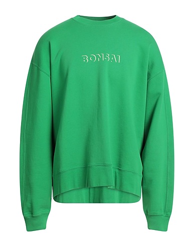 BONSAI Sweatshirt Green 100% Cotton